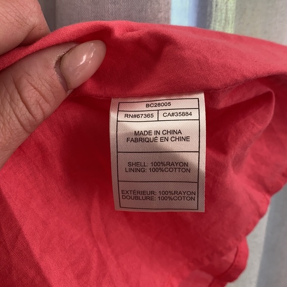 BB Dakota Elin Pleated Spaghetti Strap Dress Small - Picture 11 of 12